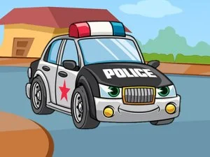 Police Cars Jigsaw